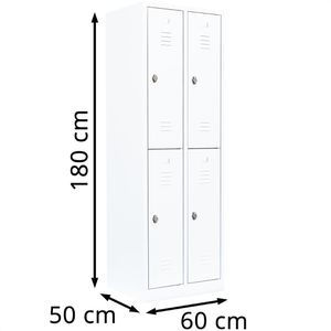 Produktbild für Spind Lüllmann 520227, weiß