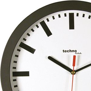 Produktbild für Wanduhr Technoline WT 8800, Kunststoff, analog, Funkuhr