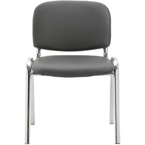 Produktbild für Besucherstuhl CLP Ken Chrom, 152606408, stapelbar