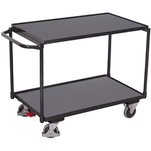 Produktbild für Tischwagen VARIOfit sw-600.501/AG, Metall &amp; Holz