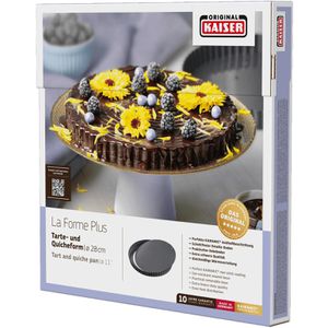 Produktbild für Backform Kaiser La Forme Plus, Obstbodenform, aus Stahl