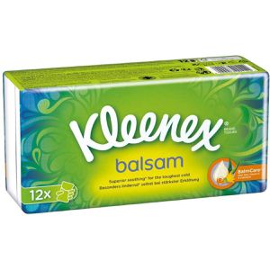 Produktbild für Taschentücher Kleenex Balsam mit Aloe Vera&amp;Vitamin E, Päckchen