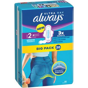 Produktbild für Damenbinden always Ultra Day Long, Größe 2