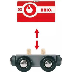 Produktbild für Spielzeugeisenbahn BRIO 33844 Feuerwehr-Löschzug