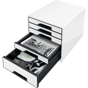 Produktbild für Schubladenbox Leitz 5253-10-01, WOW Cube, A4