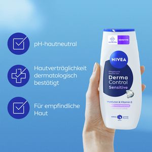 Produktbild für Duschgel Nivea Pflegedusche Derma Control Sensitive