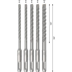 Produktbild für Bohrer Bosch PRO SDS plus-5X Hammerbohrer, SDS+