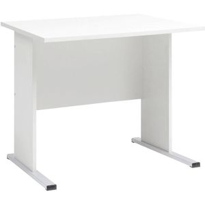 Produktbild für Schreibtisch Möbelpartner Serie 200, weiß / weiß