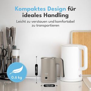 Produktbild für Wasserkocher LEBENLANG Reisekocher, khaki