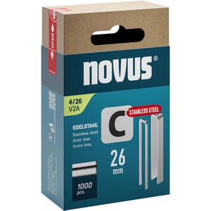 Tackerklammern Novus-Tools 4/26 V2A, 26mm