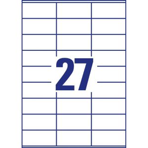 Produktbild für Universaletiketten Zweckform 3479, weiß