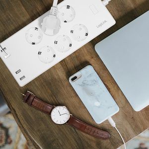 Produktbild für Steckdosenleiste LogiLink SH0105, mit 1,8m Kabel