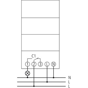 Produktbild für Zeitschaltuhr Theben SYN 161 d SK, mechanisch