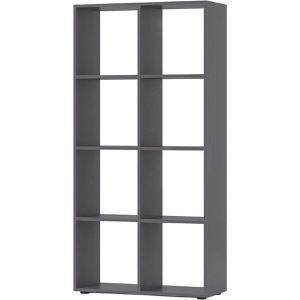 Bücherregal Vicco Scutum, grau