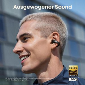 Produktbild für Kopfhörer Soundcore AeroClip, schwarz