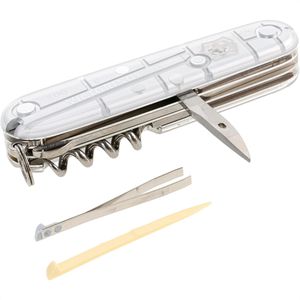 Produktbild für Taschenmesser Victorinox Climber, 1.3703.T7 silber transparent