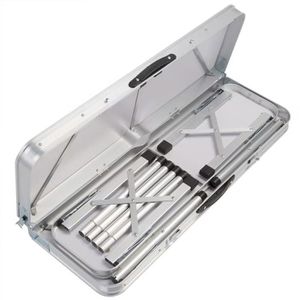 Produktbild für Klapptisch CASARIA 108135, aus Aluminium, weiß