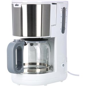 Kaffeemaschine Braun PurShine, KF1500WH, mit Glaskanne