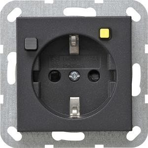 Produktbild für Steckdose Gira System 55 267728, Unterputz