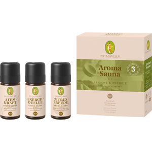 Produktbild für Saunaaufguss Primavera Frische &amp; Energie Aroma Set, Konzentrat