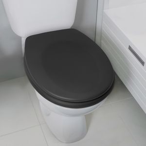 Produktbild für WC-Sitz Spirella Premium Neela 10.21304, oval, aus Duroplast