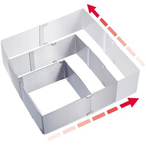 Produktbild für Backrahmen Westmark 31332260, mit Klemmung, aus Edelstahl