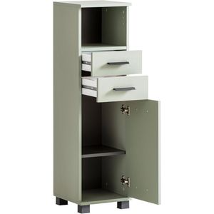 Produktbild für Badschrank Schildmeyer Palermo 157645, mit 4 Füßen, pistazie