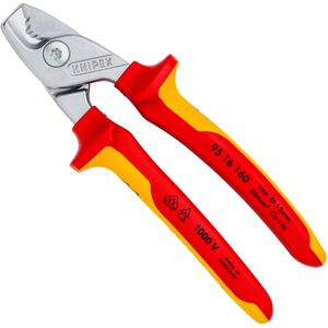 Kabelschere Knipex StepCut 95 16 160, VDE isoliert