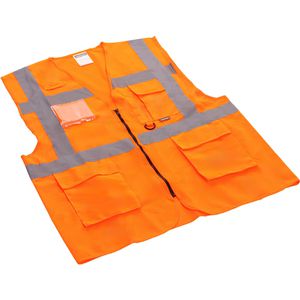 Produktbild für Warnweste Portwest Berlin Exekutiv S476, orange