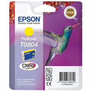 Tinte Epson T0804 Kolibri, gelb