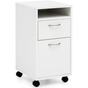 Rollcontainer Wohnling WL5.273, Holz, weiß