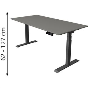 Produktbild für Schreibtisch Kerkmann Move 1 stable, graphit / anthrazit
