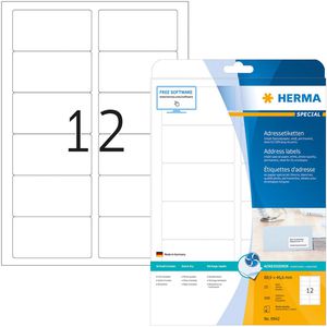 Inkjet-Etiketten Herma 8842, Special, weiß