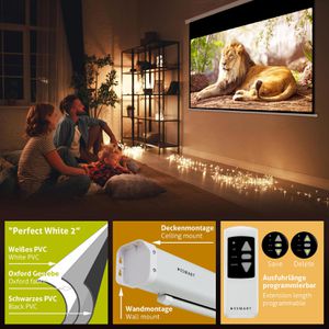 Produktbild für Beamer-Leinwand ESMART Professional MIMOTO