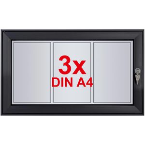 Produktbild für Schaukasten Showdown-Displays anthrazit, außen