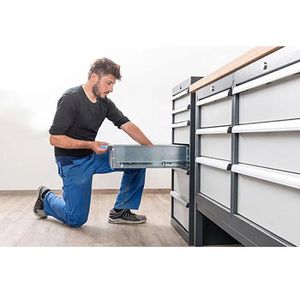 Produktbild für Schubladenschrank Simplaflex CL9H101231, Metall