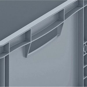 Produktbild für Eurobox AUER EG 64/42, grau, 88 Liter