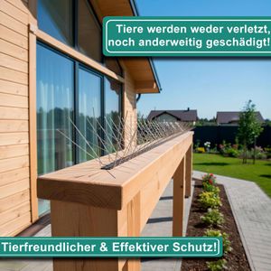 Produktbild für Vogelabwehr PRIOstahl Taubenspikes, 10 Meter