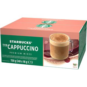 Produktbild für Kaffee Starbucks Typ Cappuccino Premium Mixes