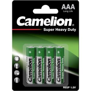 Batterien Camelion Super Heavy Duty, Zink-Kohle