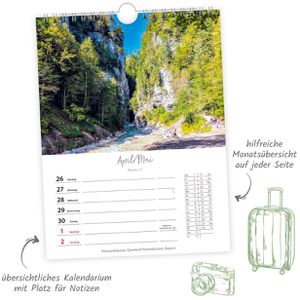 Produktbild für Bildkalender Trötsch 2027709, Deutschlandreise, Jahr 2027