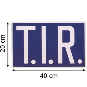 Produktbild für Fahrzeugkennzeichnung SafetyMarking T.I.R.