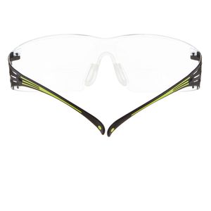 Produktbild für Schutzbrille 3M SecureFit Leseschutz, schwarz-grün,Bügelbrille