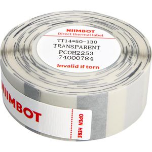 Produktbild für Thermoetiketten Niimbot transparent