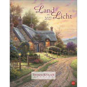 Produktbild für Bildkalender Heye 20602, Thomas Kinkade - Land im Licht, 2027