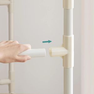 Produktbild für Garderobenständer Songmics RDR01WT, weiß