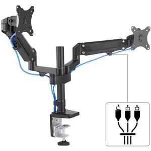 Produktbild für Monitorhalterung Hama 118498, VESA 75x75 &amp; 100x100 mm