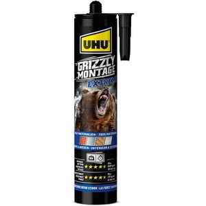 Montagekleber UHU 53435, GRIZZLY EXTREME, 435g