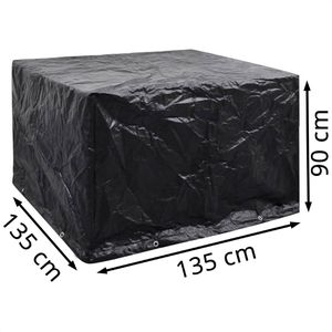 Produktbild für Gartenmöbel-Abdeckung vidaXL 41645, schwarz