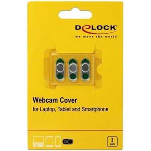 Produktbild für Webcam-Abdeckung DeLock 20656, 0,9mm dünn, aus Aluminium